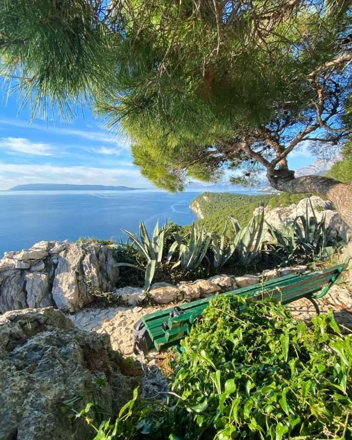 Apartman Laura Galileo Blizu Centra I Plaze Makarska Exterior foto